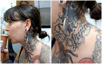 Neck Tattoos Gallery 